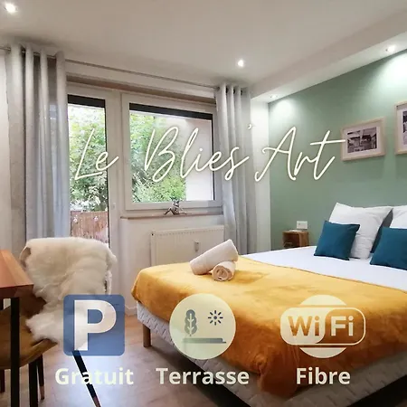 Le Blies'Art - Sarreguemines - 4 Pers Apartment Exterior photo
